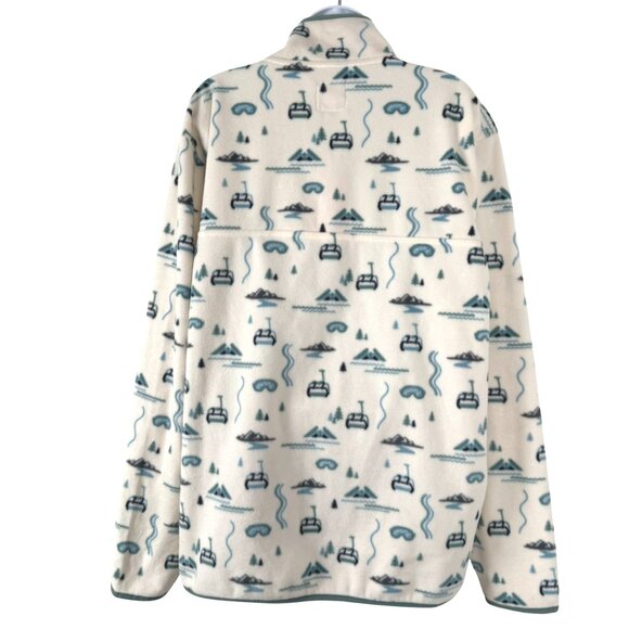 Jack Sage Lifty Ivory Fleece Pullover Womens XL Quarter Zip Ski NWT FS-1420 - Picture 5 of 10